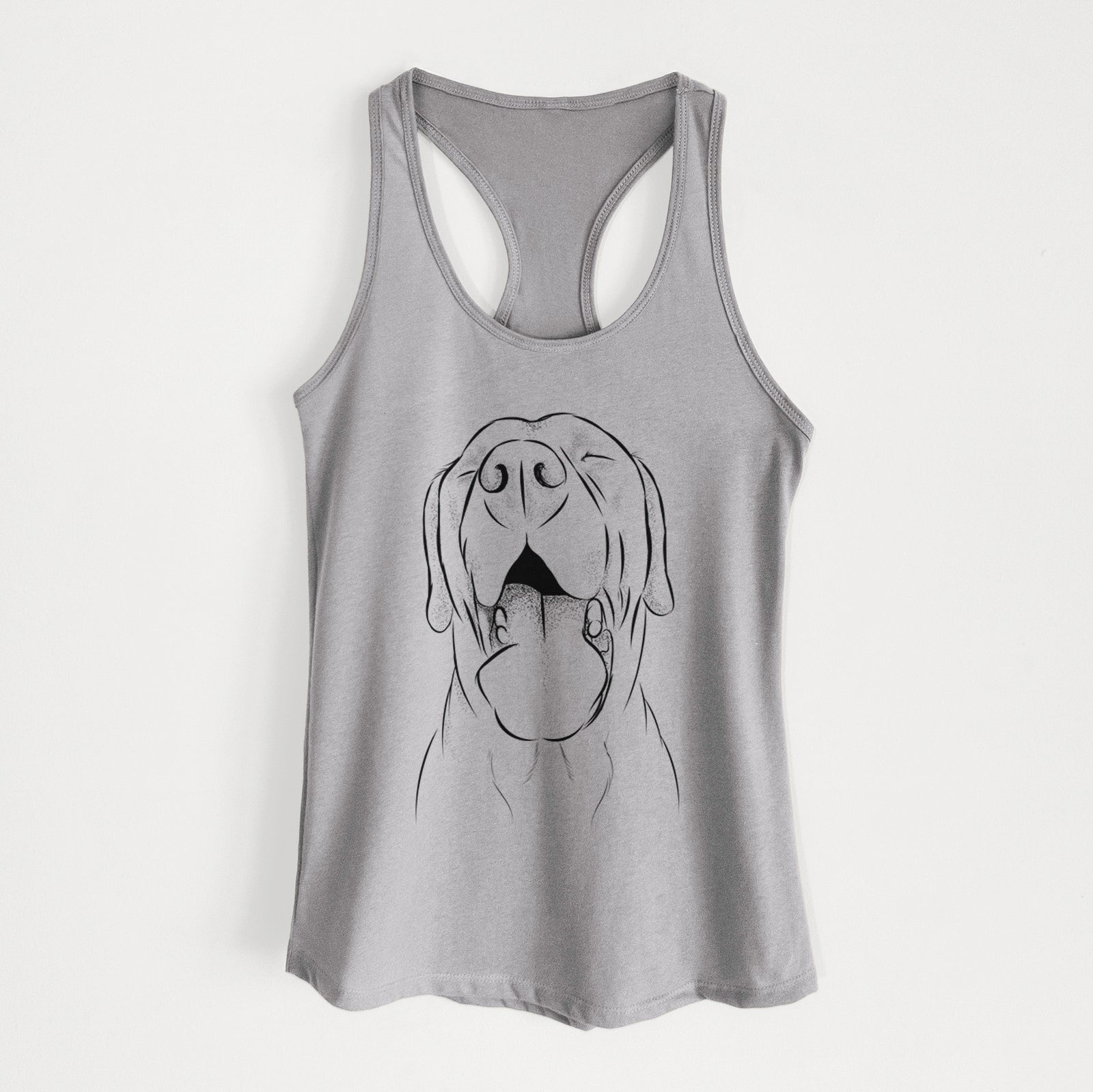 Silly Lilly the Labrador Retriever - Women's Racerback Tanktop