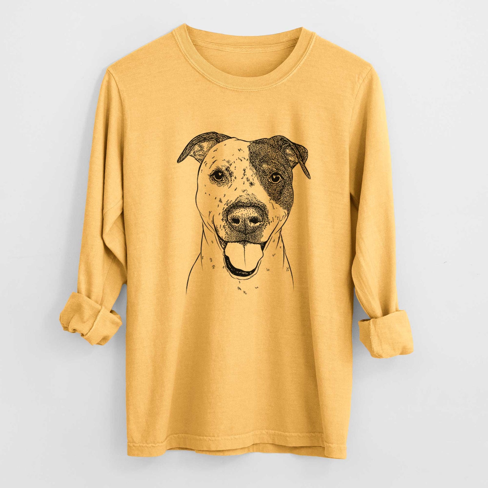 Bare Simon the Mixed Breed - Heavyweight 100% Cotton Long Sleeve