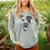 Bare Simon the Mixed Breed - Cali Wave Hooded Sweatshirt