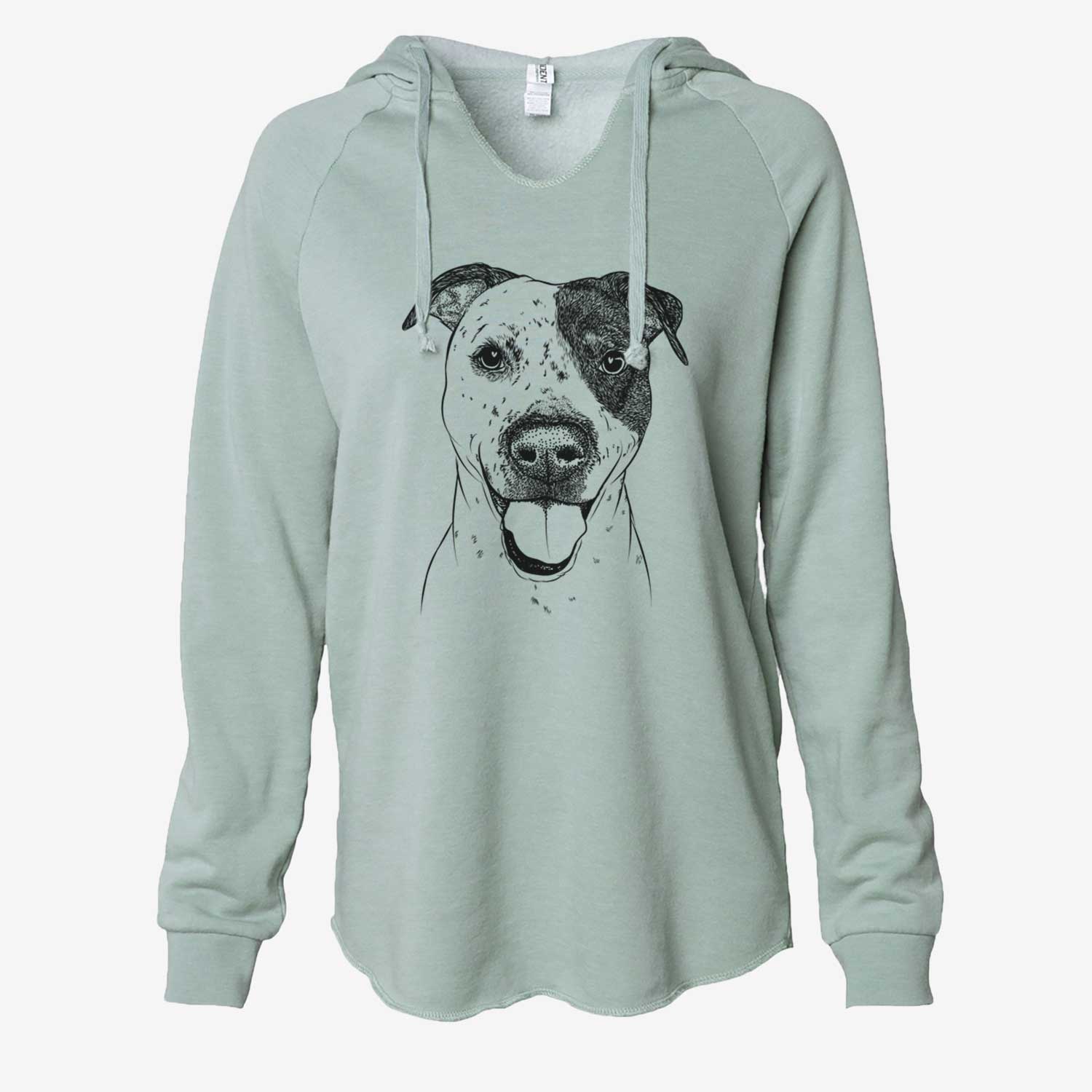 Simon the Mixed Breed - Cali Wave Hooded Sweatshirt