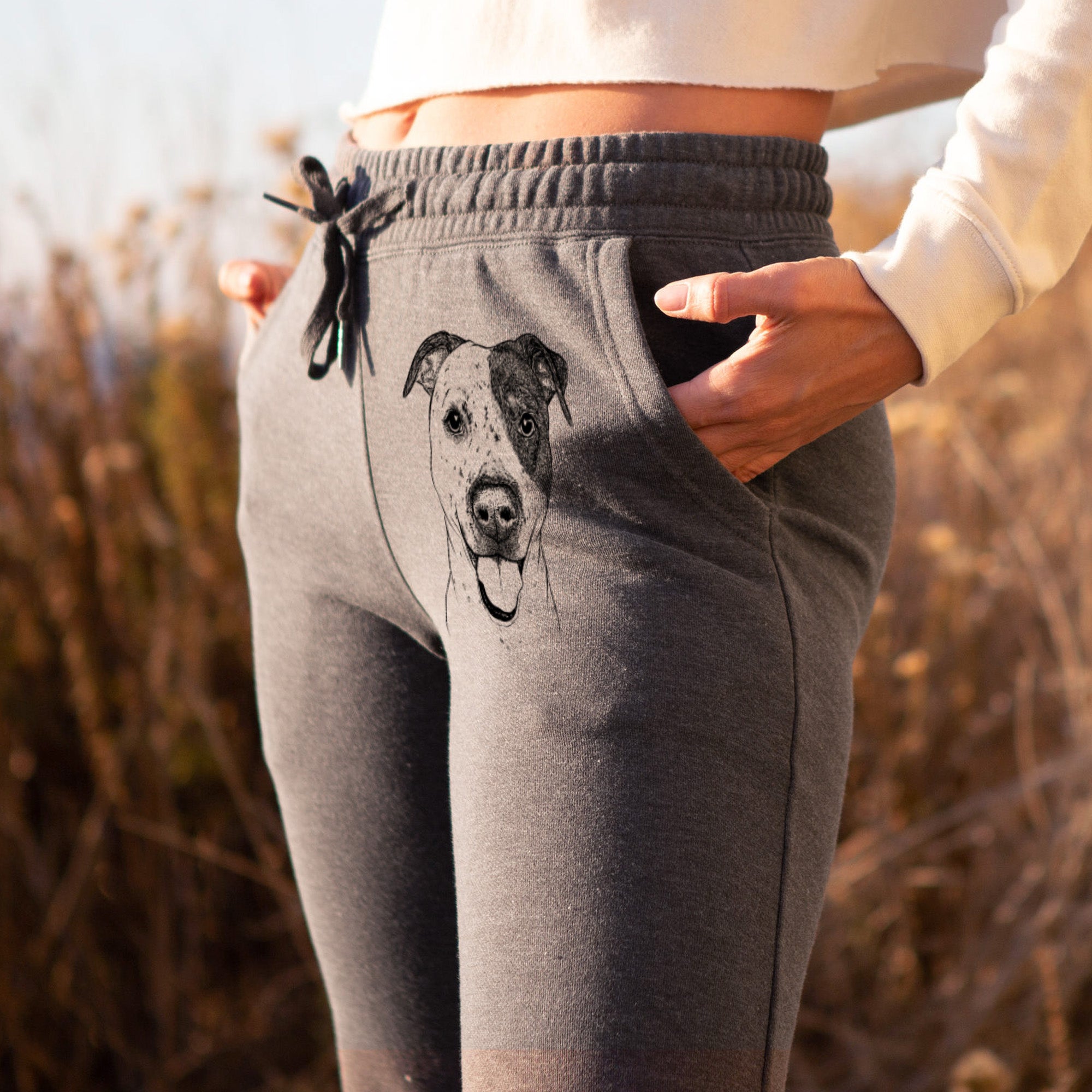 Simon the Mixed Breed - Women's Cali Wave Joggers