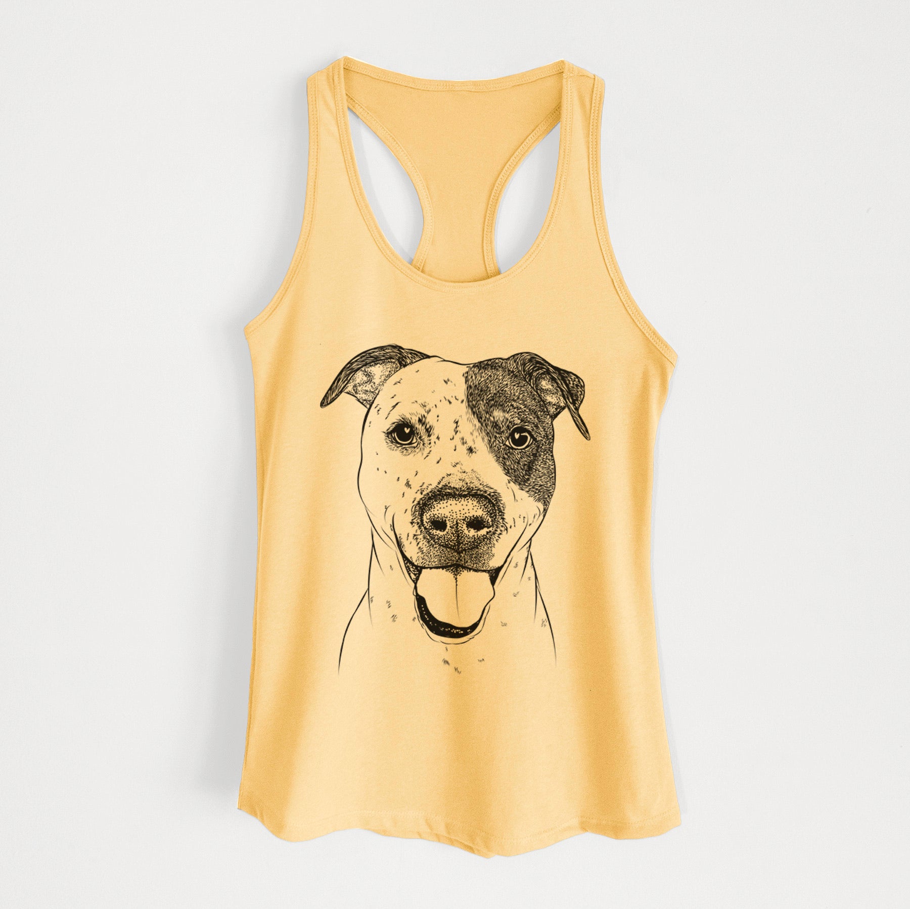 Simon the Mixed Breed - Women's Racerback Tanktop