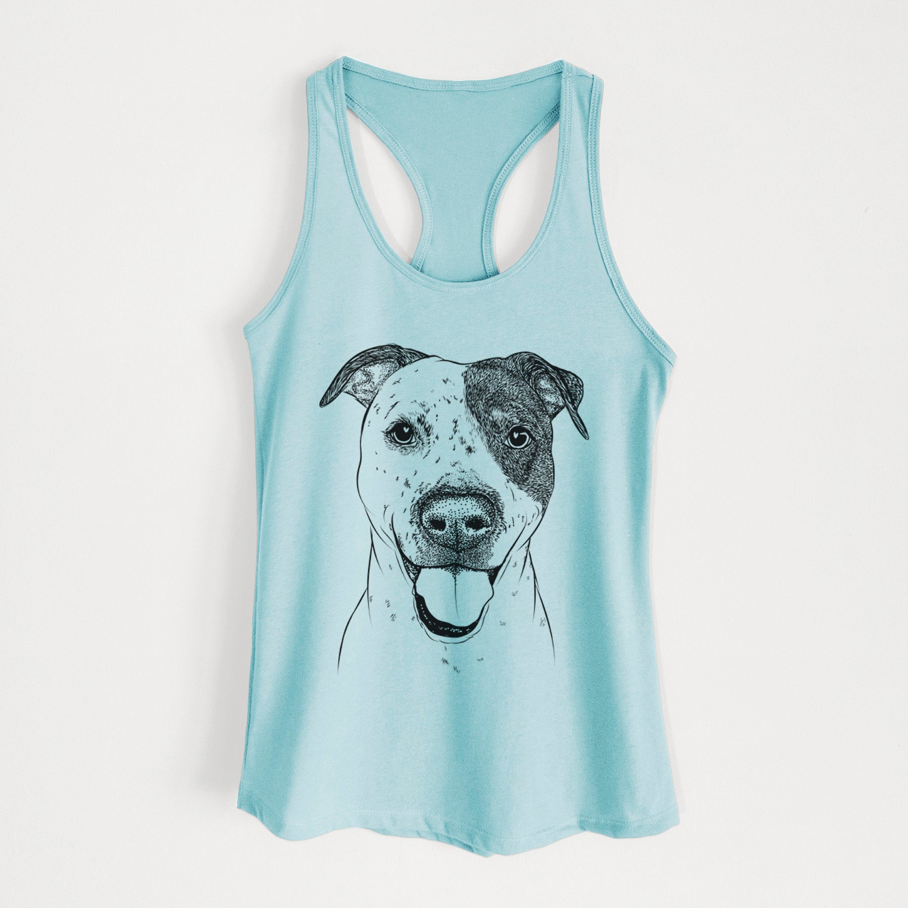 Simon the Mixed Breed - Women's Racerback Tanktop