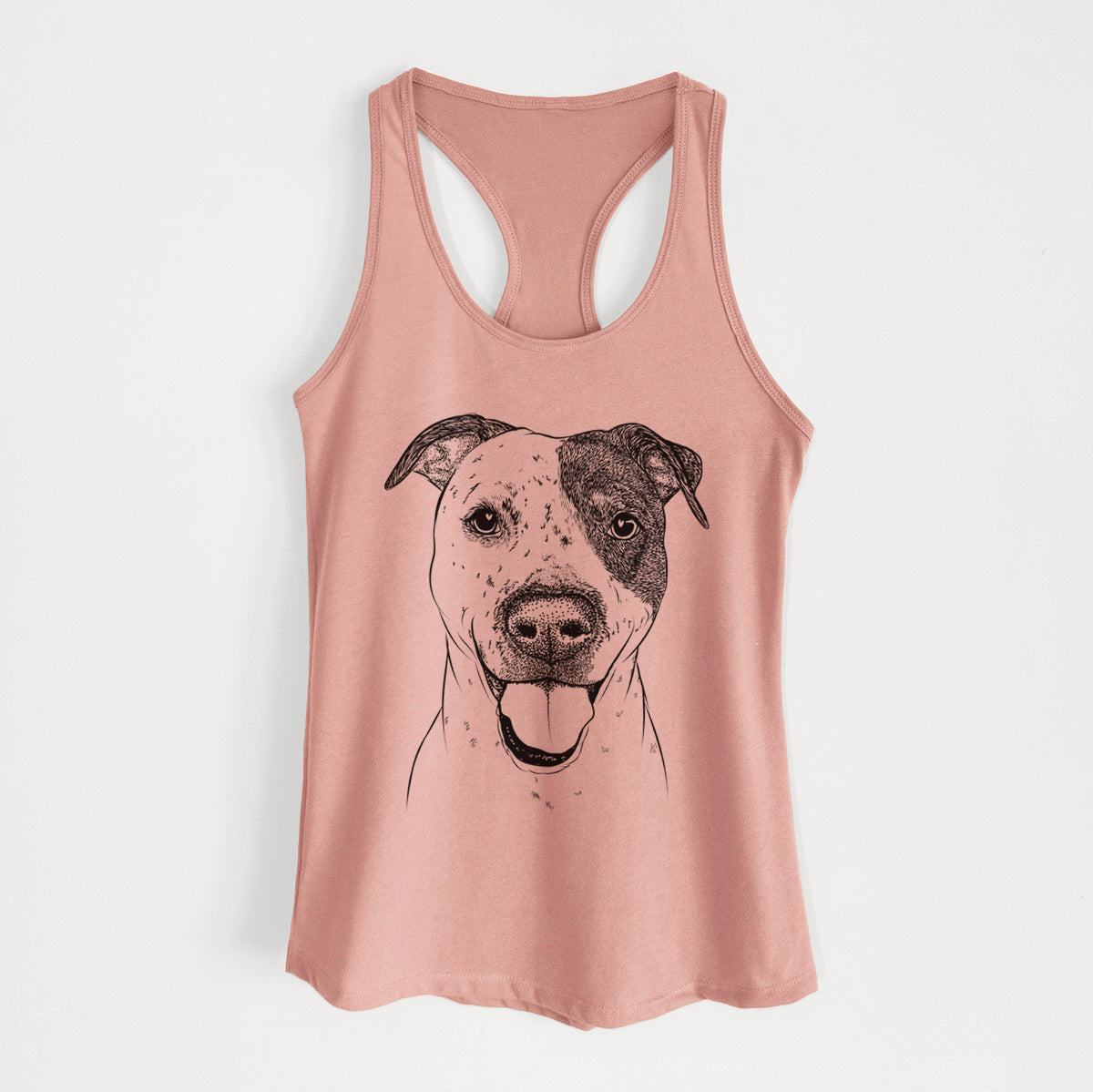Simon the Mixed Breed - Women's Racerback Tanktop