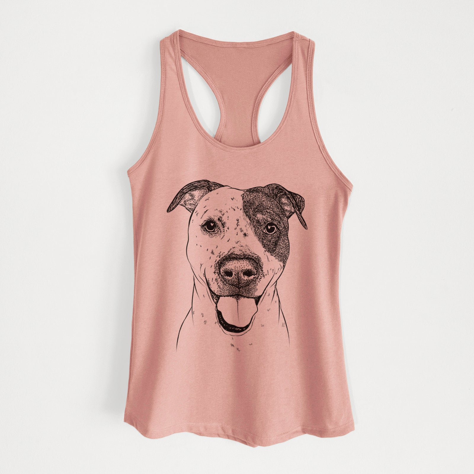Simon the Mixed Breed - Women's Racerback Tanktop