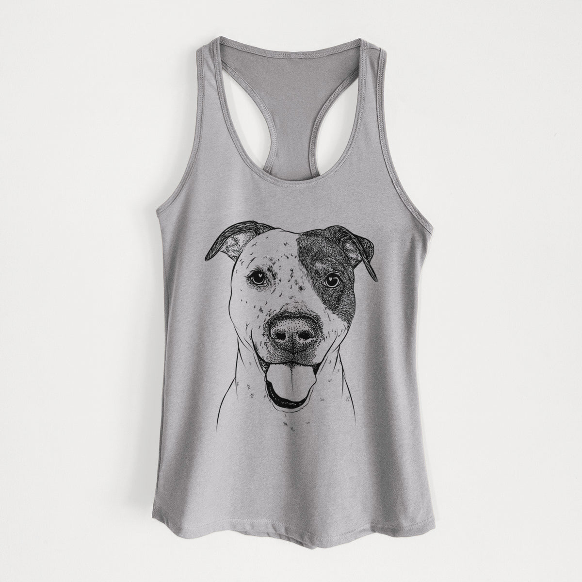 Simon the Mixed Breed - Women&#39;s Racerback Tanktop