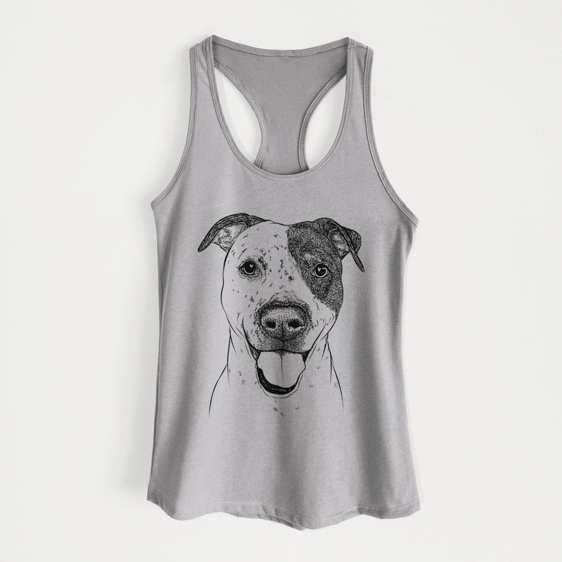 Simon the Mixed Breed - Women's Racerback Tanktop