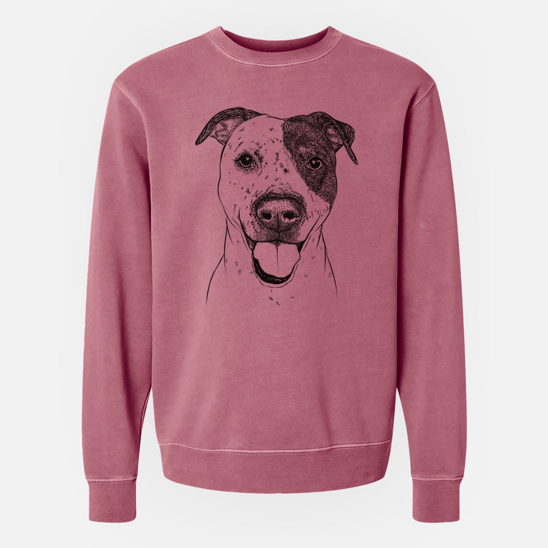 Bare Simon the Mixed Breed - Unisex Pigment Dyed Crew Sweatshirt