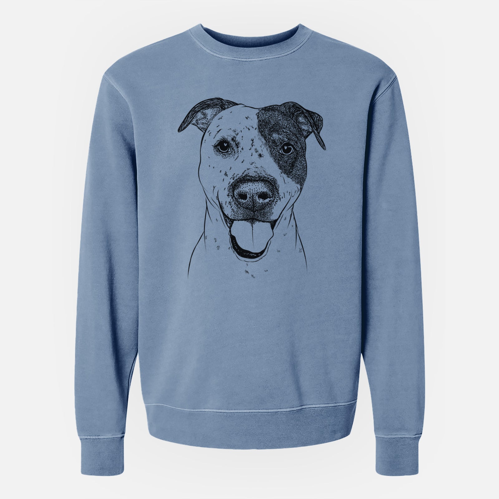 Bare Simon the Mixed Breed - Unisex Pigment Dyed Crew Sweatshirt