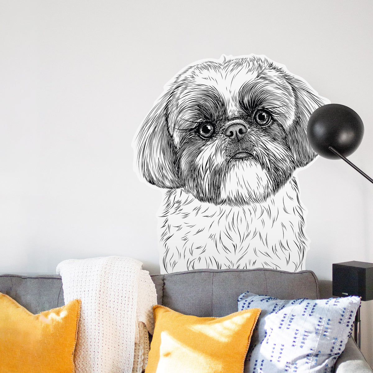 Simon the Shih Tzu - Wall Decal