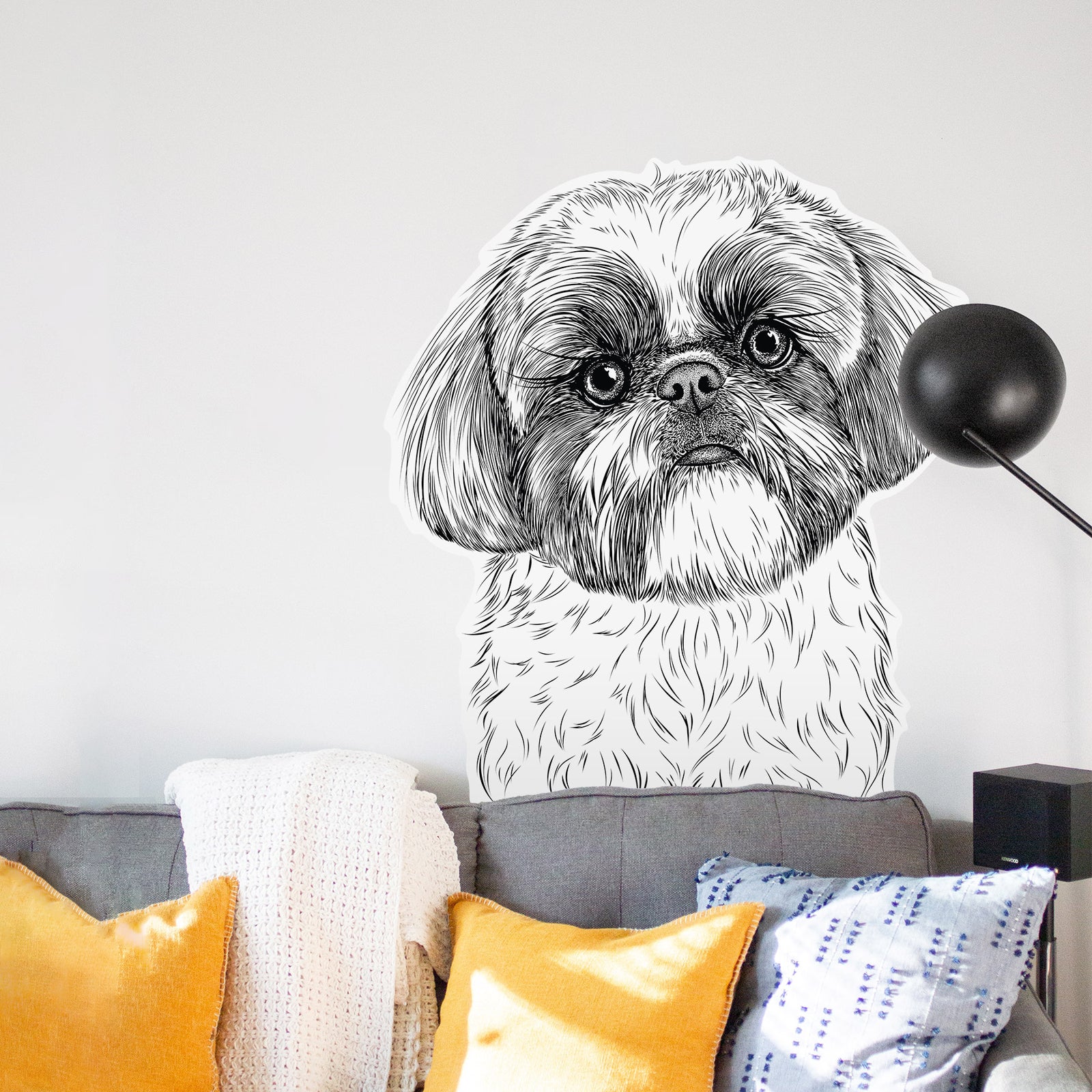 Simon the Shih Tzu - Wall Decal
