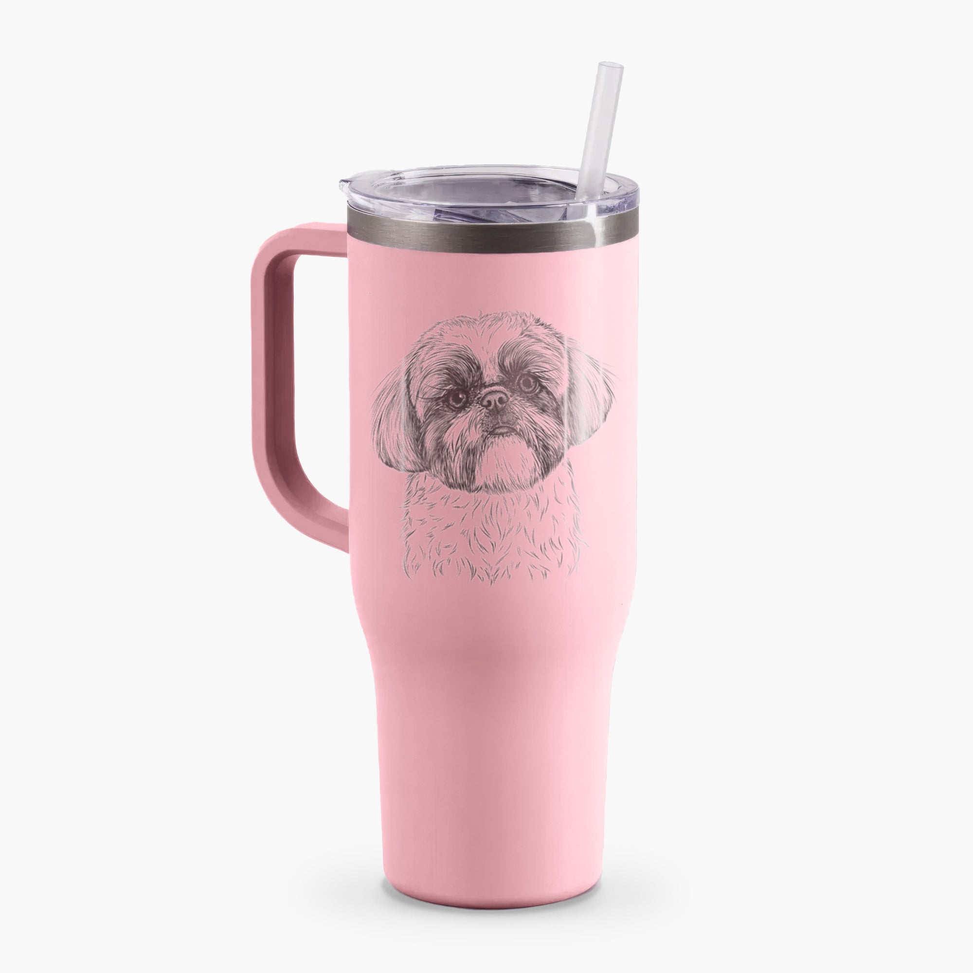 Simon the Shih Tzu - 40oz Tumbler with Handle