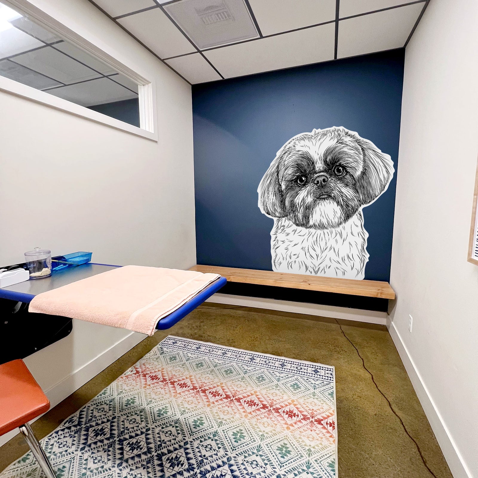 Simon the Shih Tzu - Wall Decal