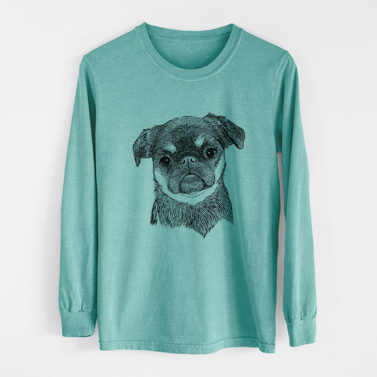 Bare Simone the Brussels Griffon - Heavyweight 100% Cotton Long Sleeve