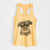 Simone the Brussels Griffon - Women's Racerback Tanktop