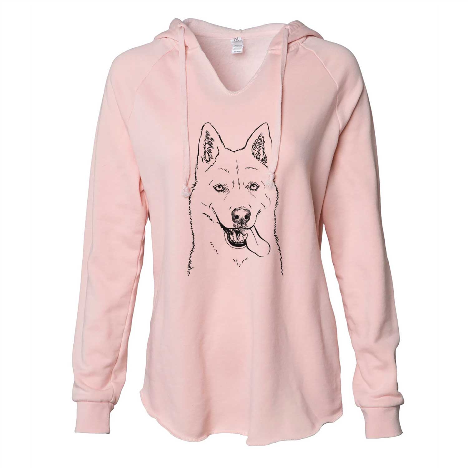 Sinatra the Siberian Husky - Cali Wave Hooded Sweatshirt