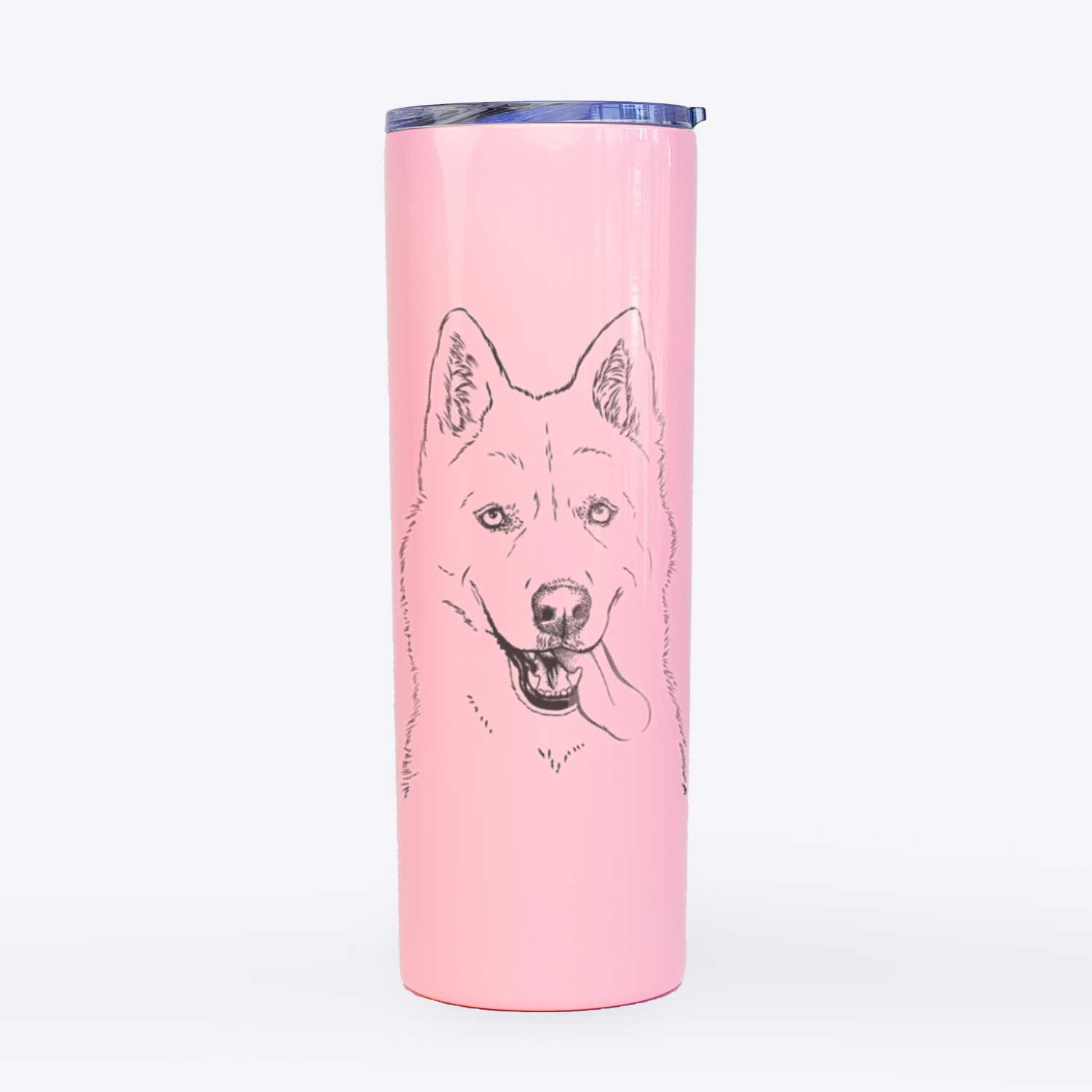 Sinatra  the Siberian Husky - 20oz Skinny Tumbler