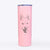 Sinatra  the Siberian Husky - 20oz Skinny Tumbler