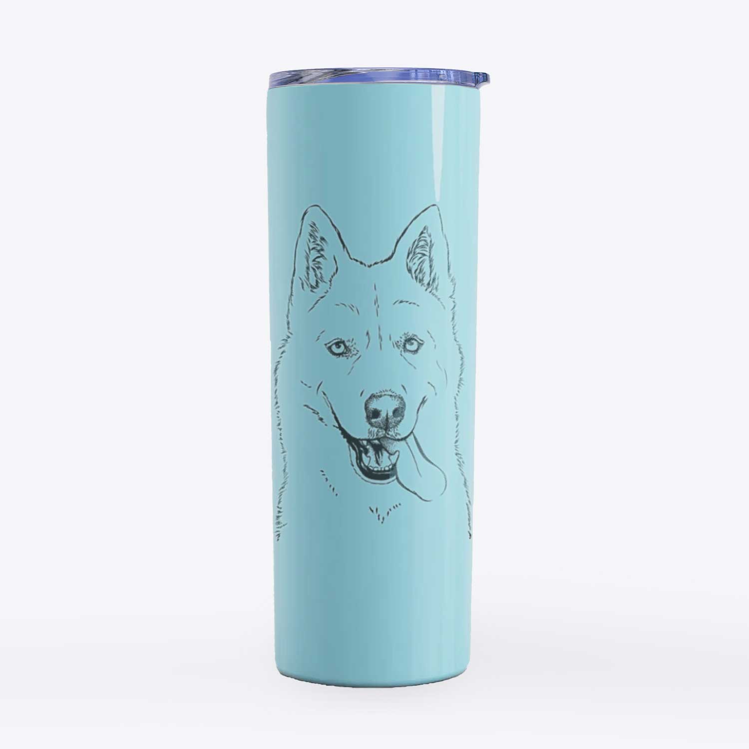 Sinatra  the Siberian Husky - 20oz Skinny Tumbler