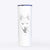 Sinatra  the Siberian Husky - 20oz Skinny Tumbler