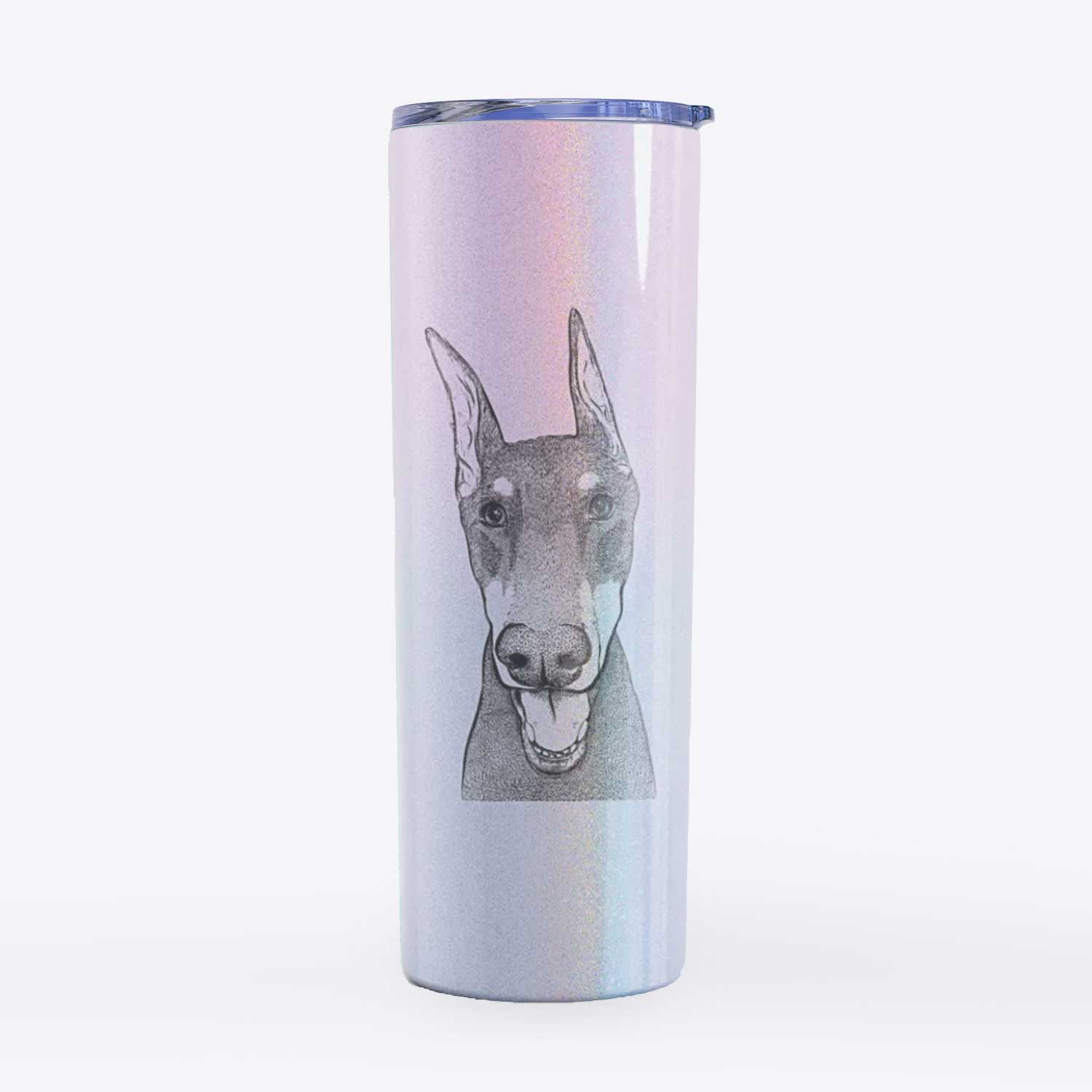 Sir Duke the Doberman Pinscher - 20oz Skinny Tumbler