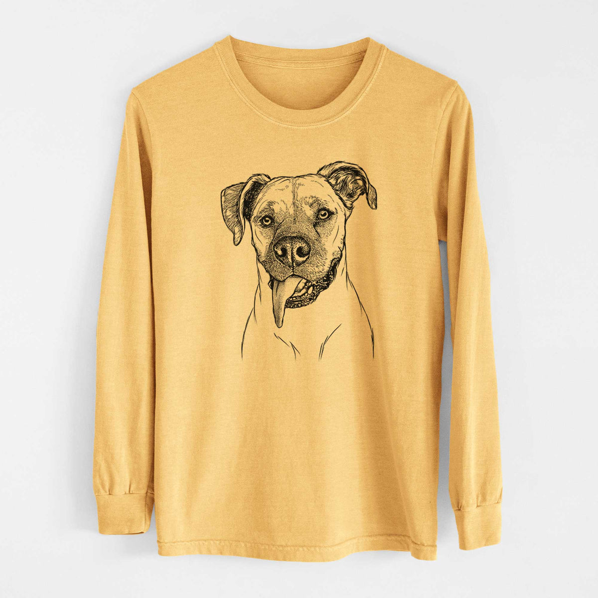 Bare Sir Jake the Boxer - Heavyweight 100% Cotton Long Sleeve