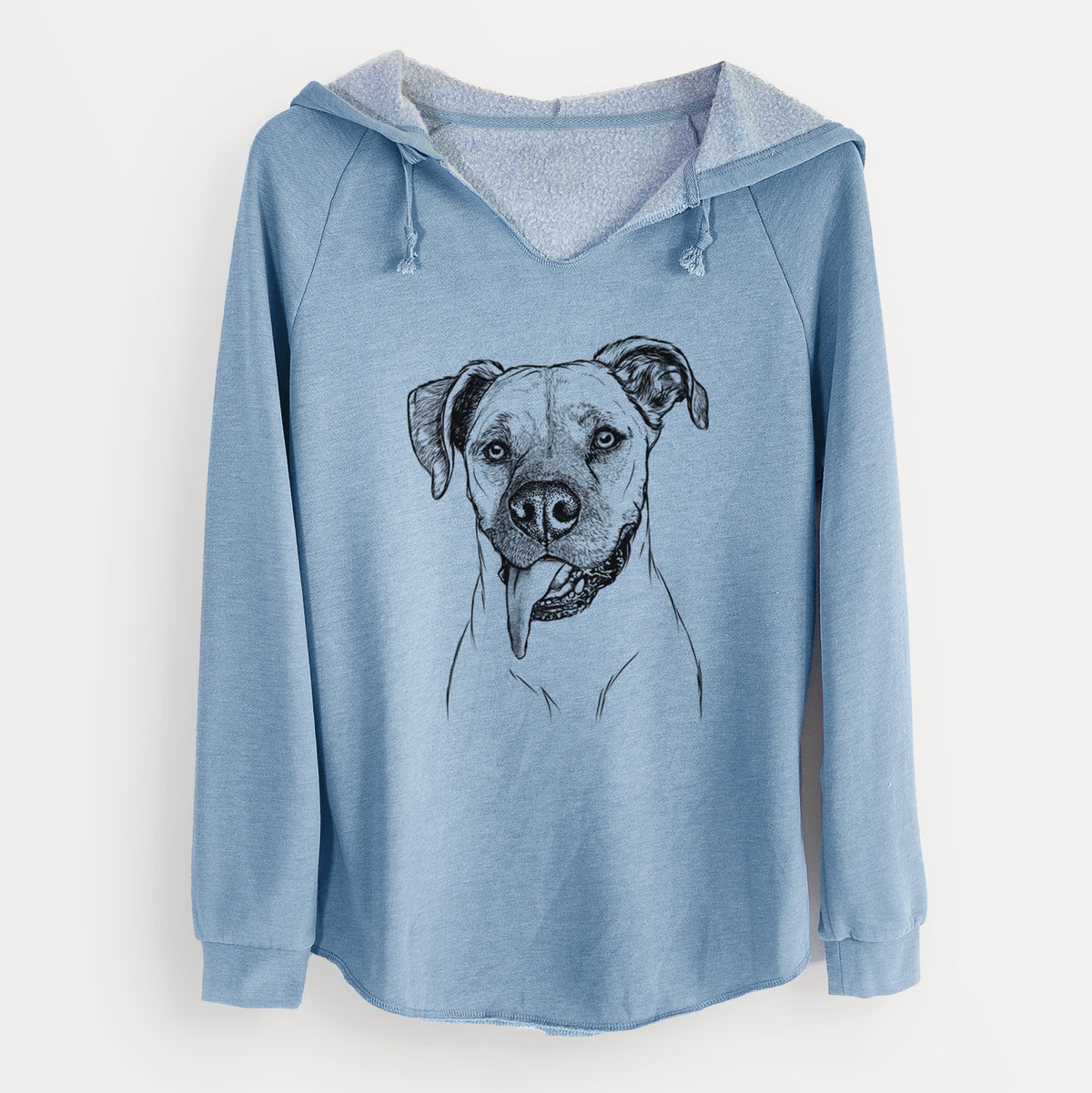 Bare Sir Jake the Boxer - Cali Wave Hooded Sweatshirt