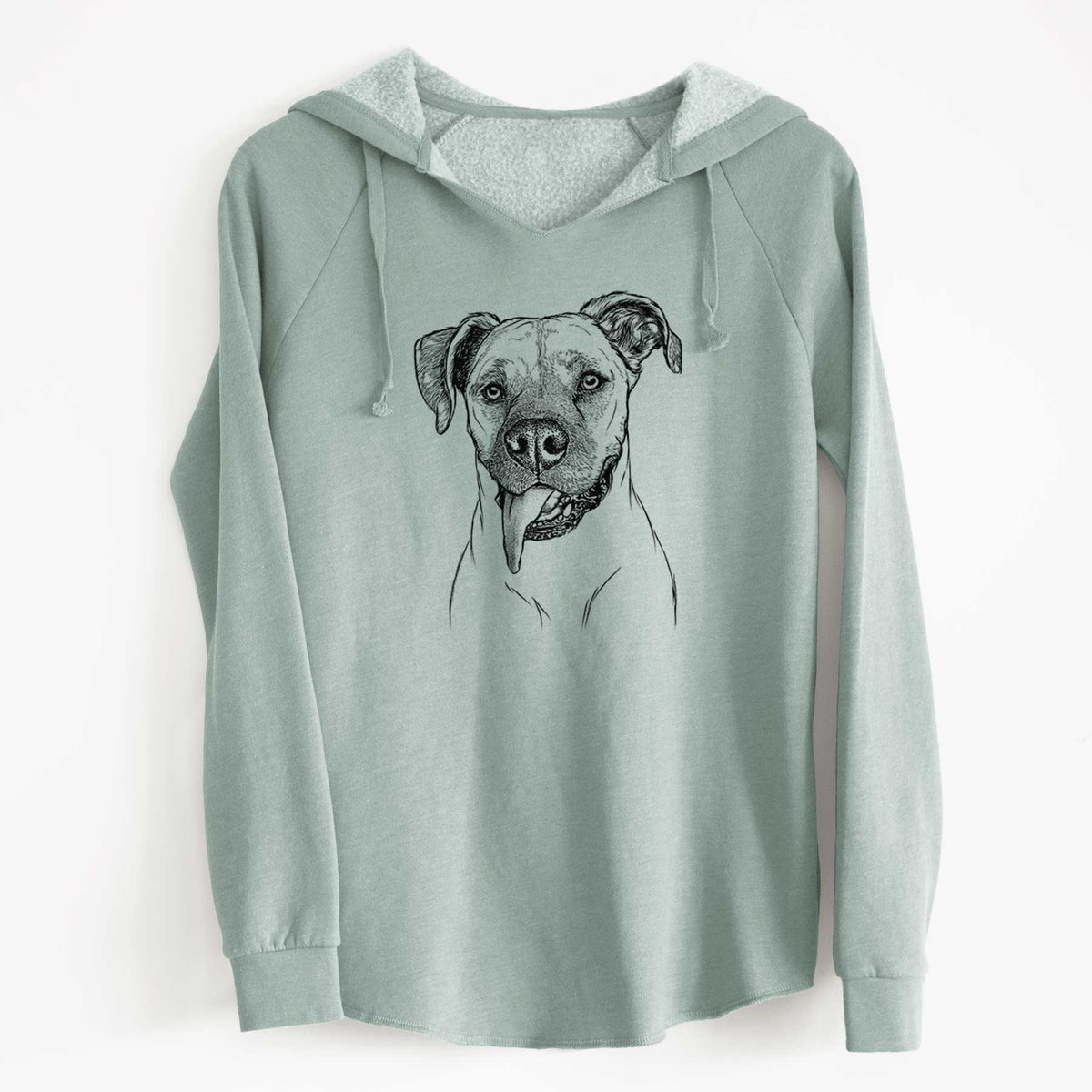 Bare Sir Jake the Boxer - Cali Wave Hooded Sweatshirt