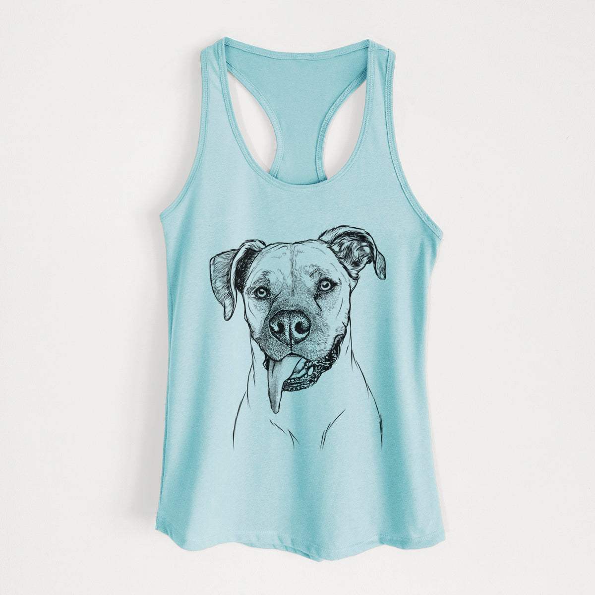 Sir Jake the Boxer - Women's Racerback Tanktop