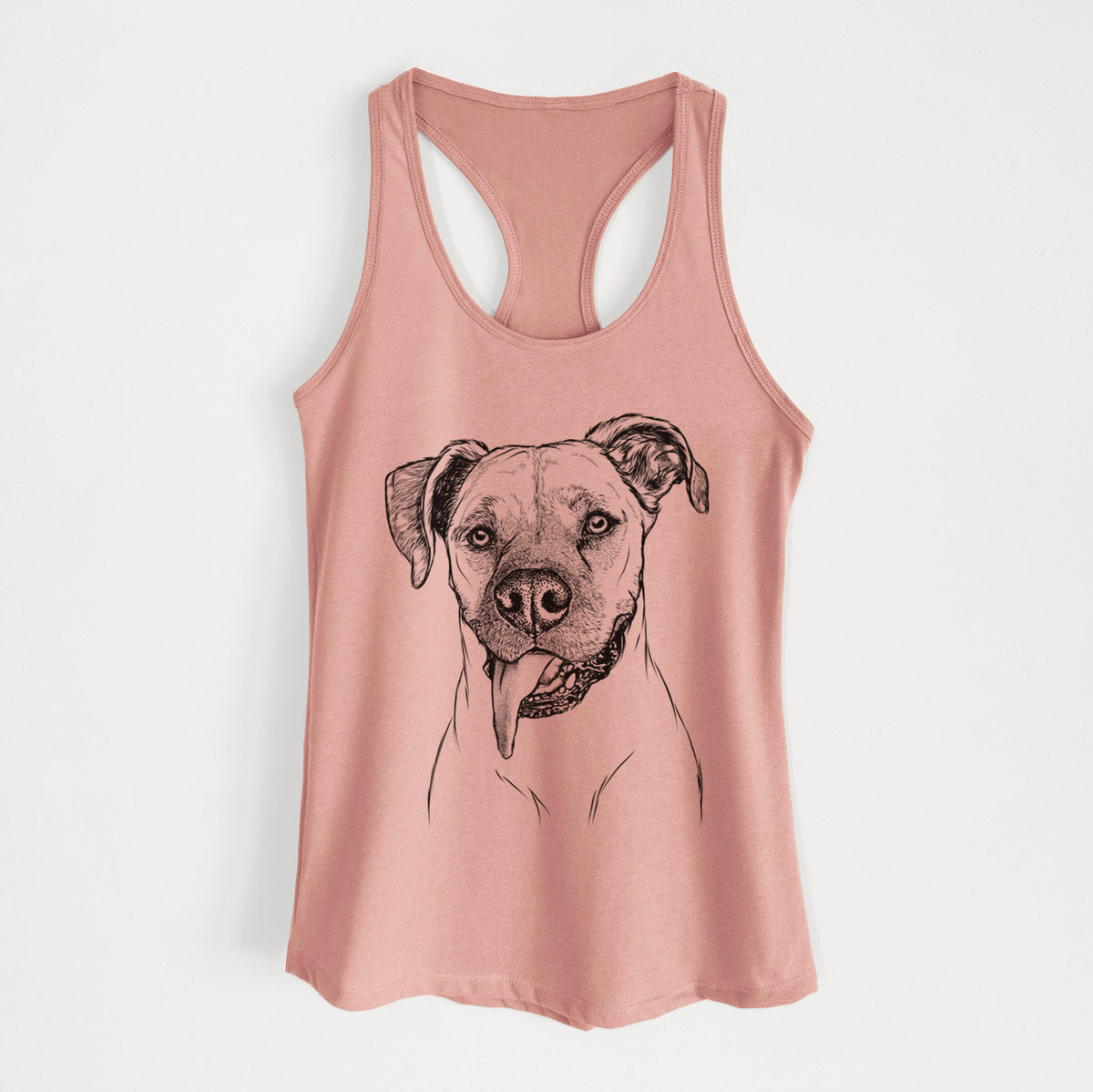 Sir Jake the Boxer - Women's Racerback Tanktop
