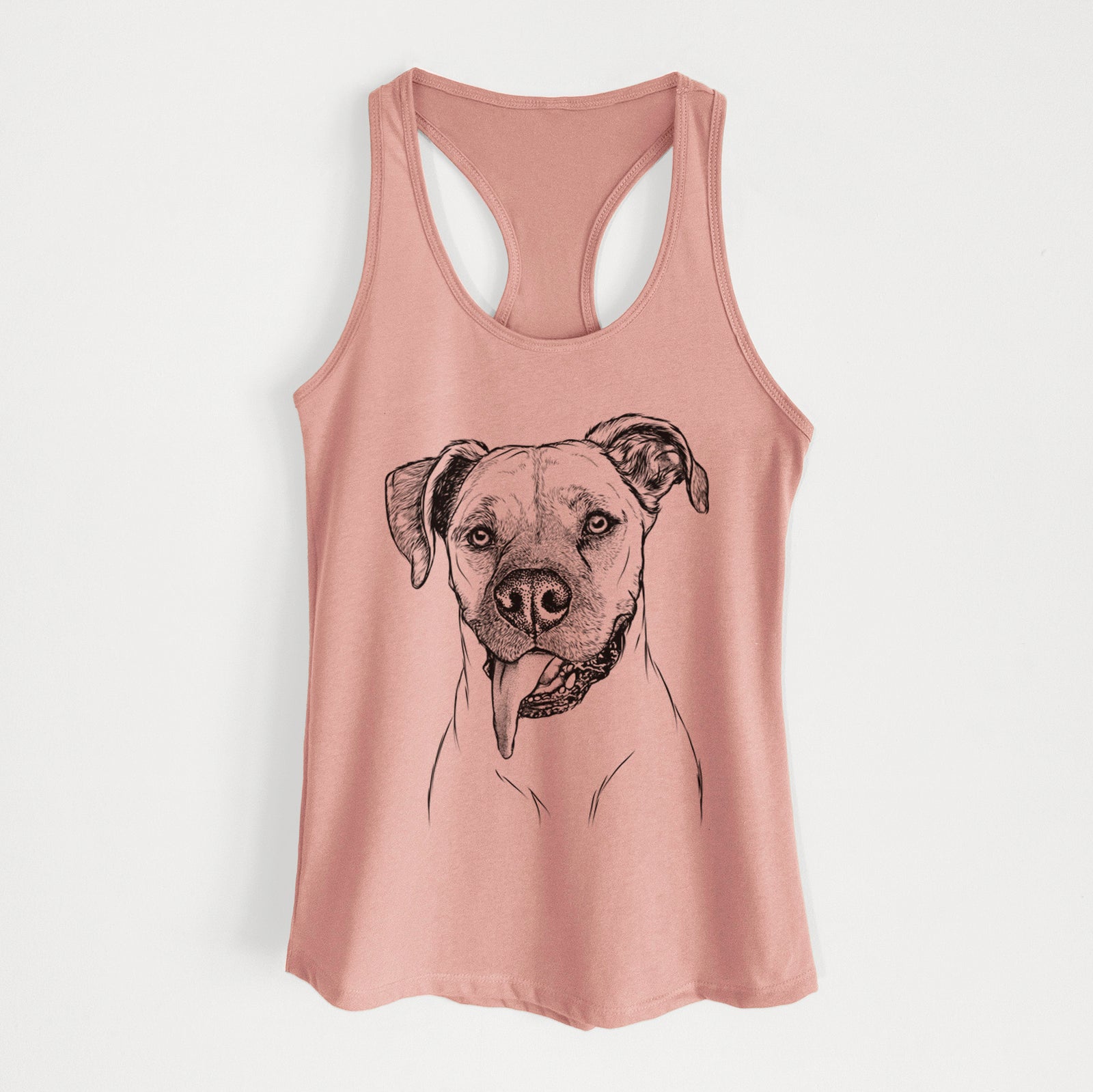 Sir Jake the Boxer - Women's Racerback Tanktop