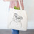 Sir Louis the English Bulldog - Tote Bag