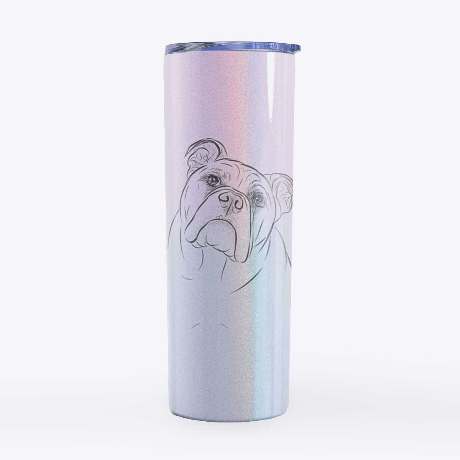 Sir Louis the English Bulldog - 20oz Skinny Tumbler