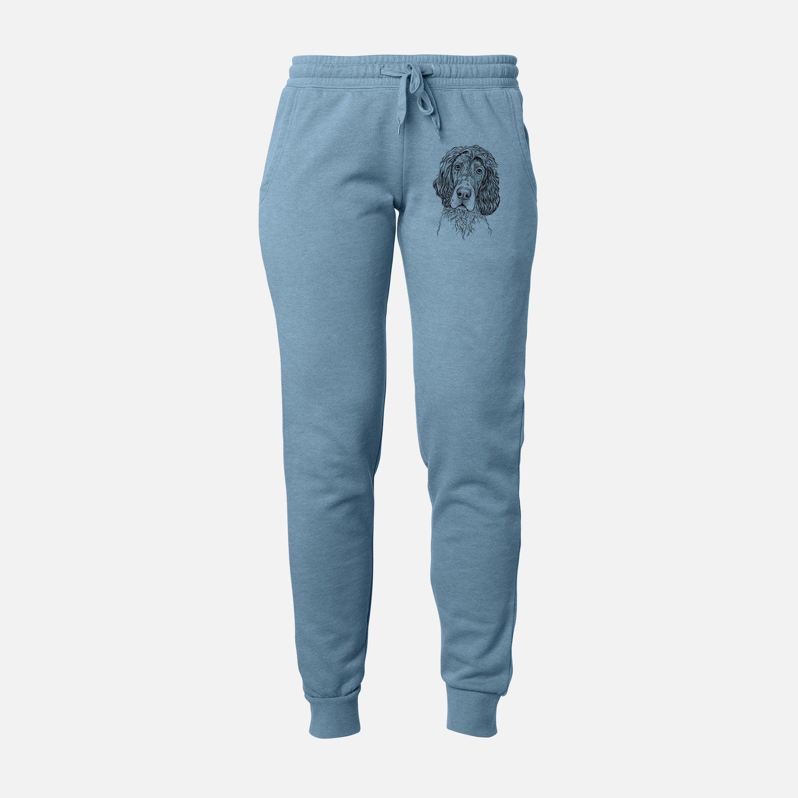 Sir Rexford the Blue Belton English Setter - Women's Cali Wave Joggers