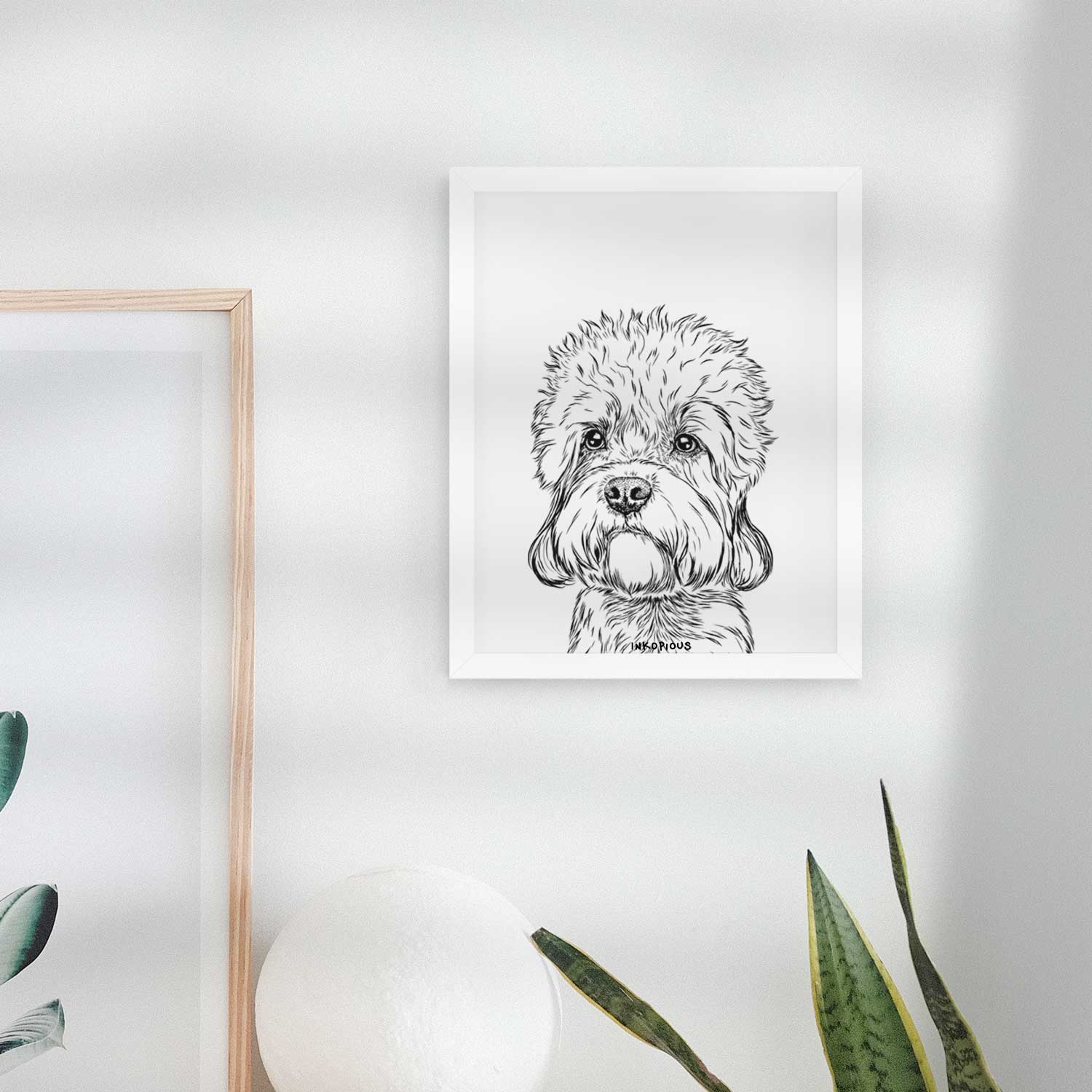 Sir Walter the Dandie Dinmont Terrier Art Print