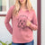 Bare Sir Walter the Dandie Dinmont Terrier - Cali Wave Hooded Sweatshirt