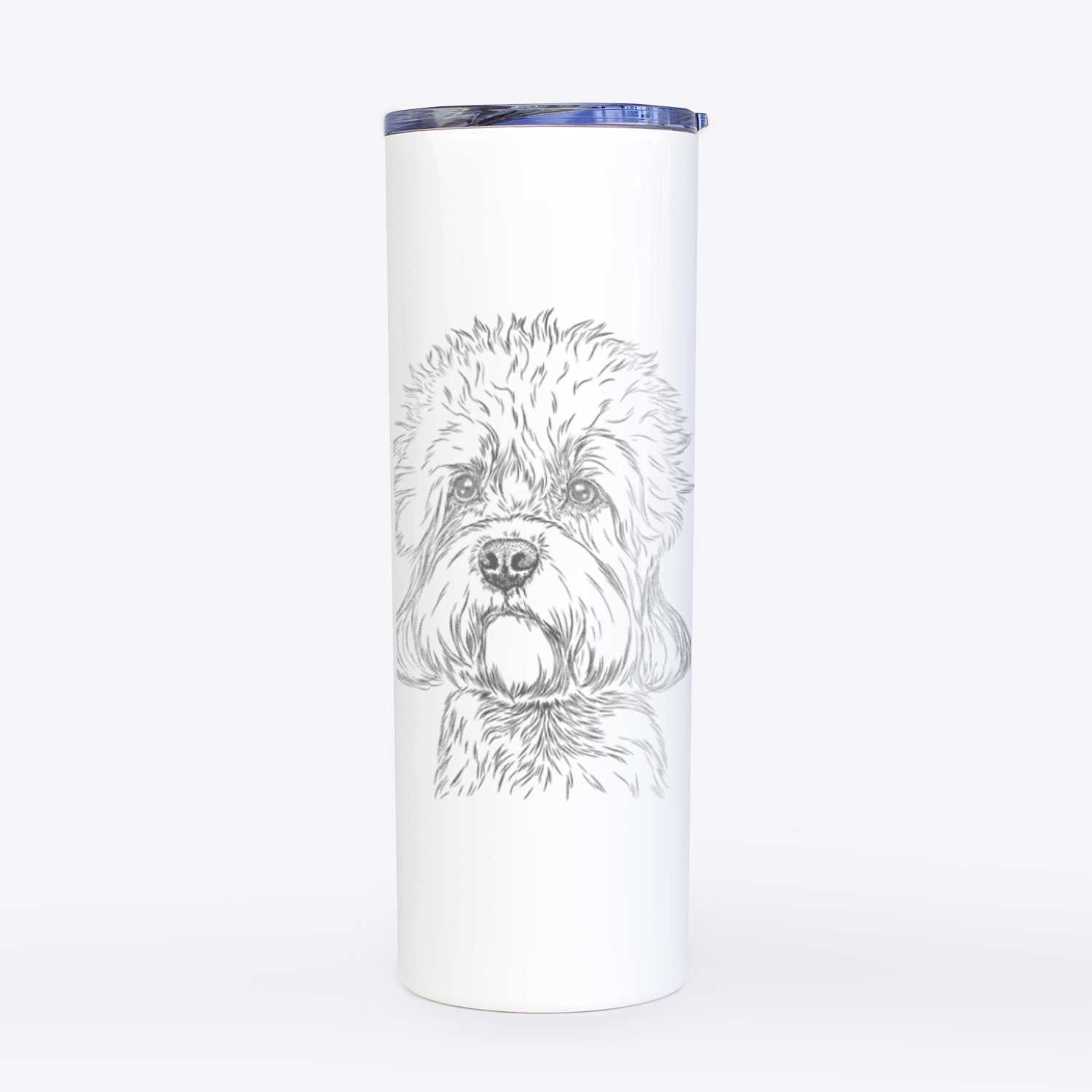 Sir Walter the Dandie Dinmont Terrier - 20oz Skinny Tumbler