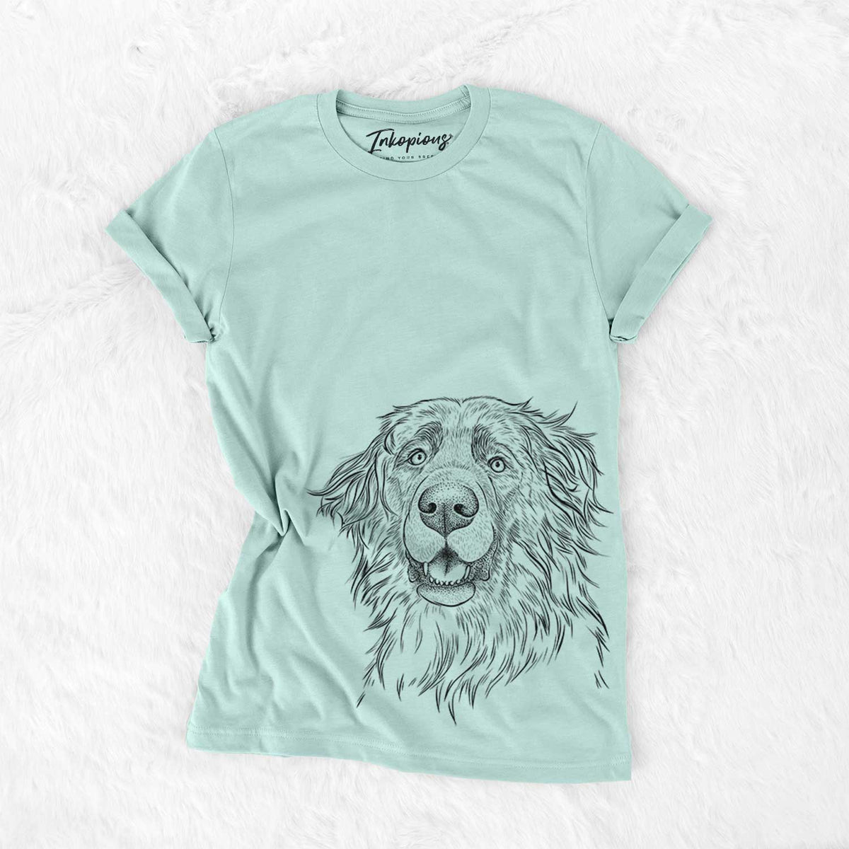 Bare Siri the Leonberger - Unisex Crewneck