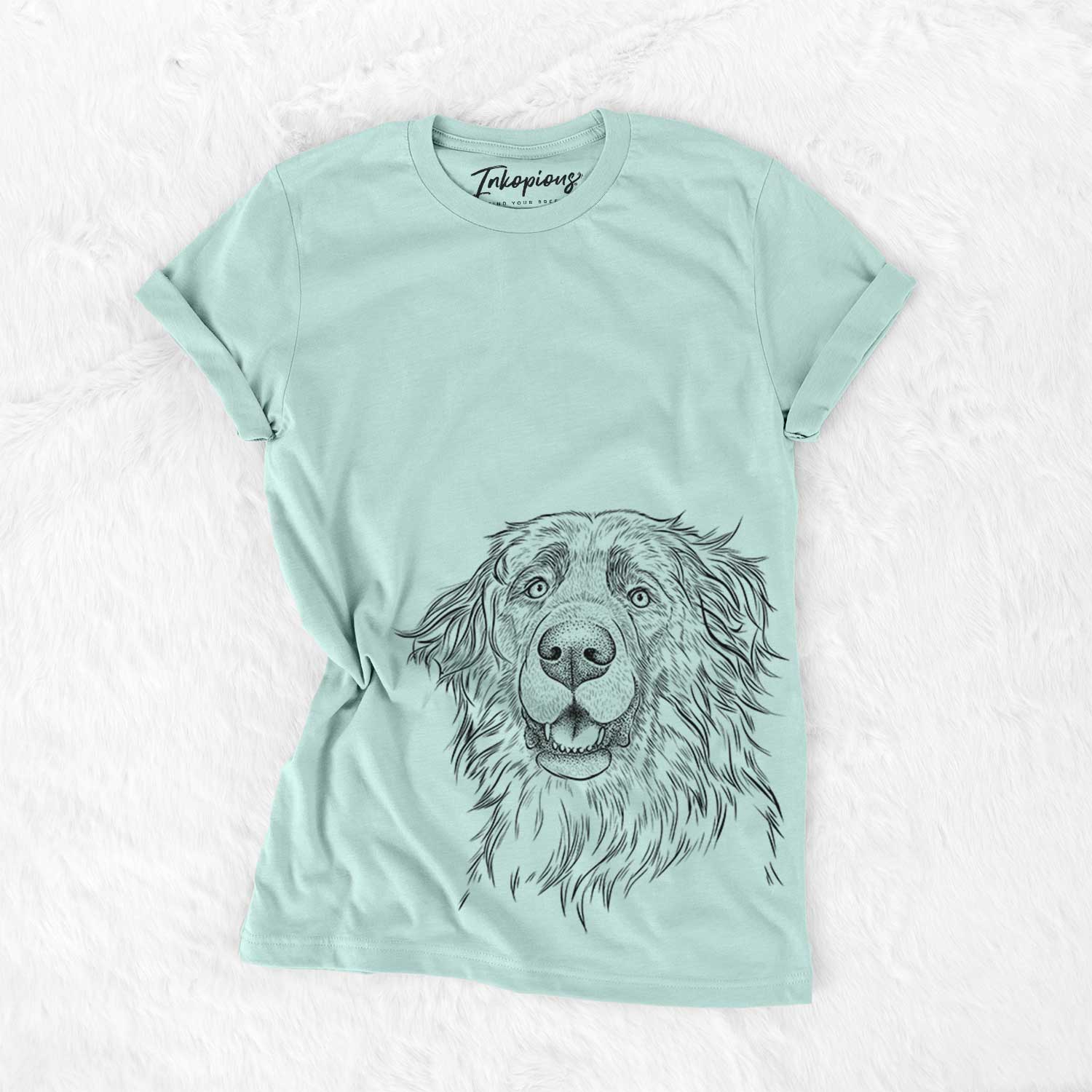 Bare Siri the Leonberger - Unisex Crewneck