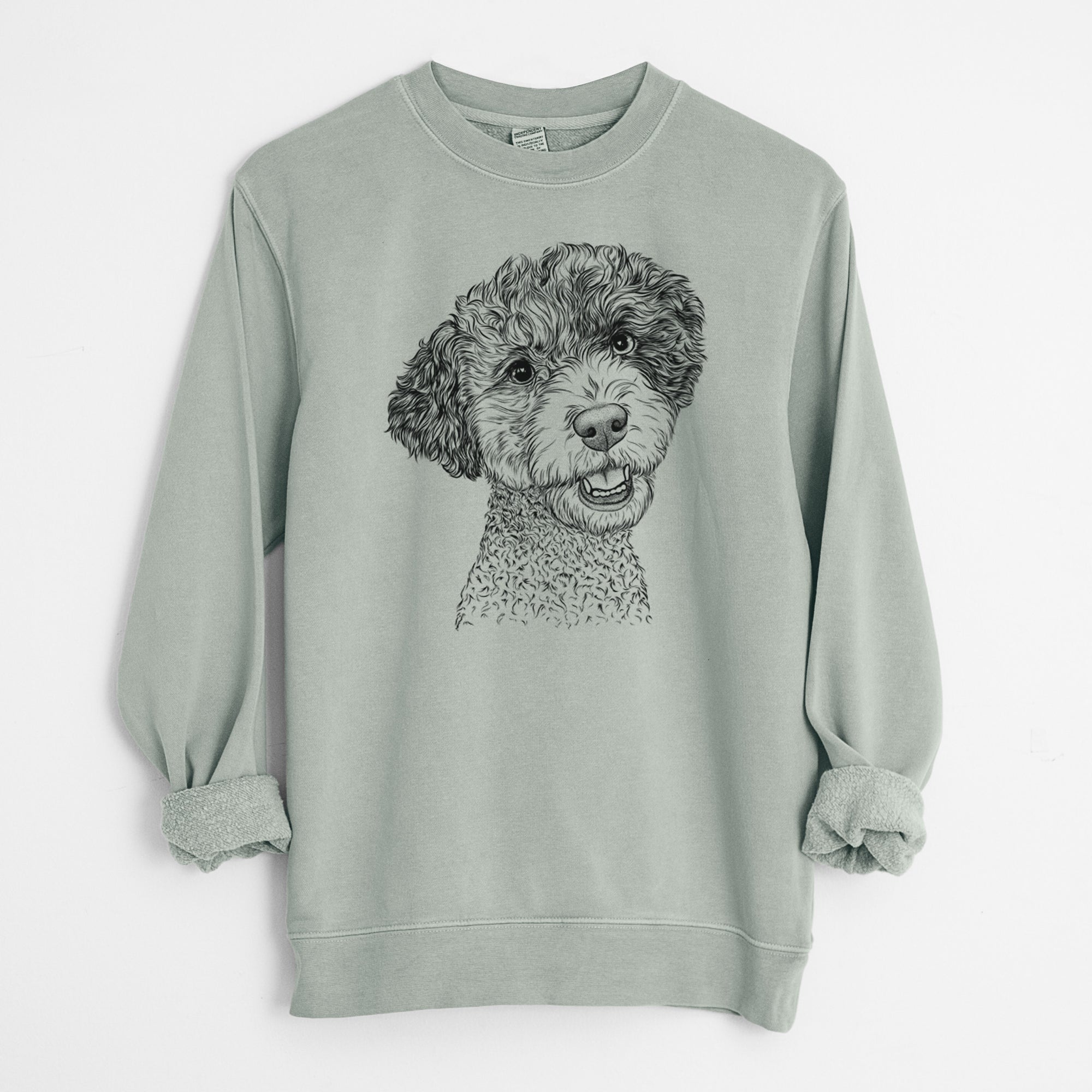 Bare Skipper the Twoodle - Unisex Pigment Dyed Crew Sweatshirt