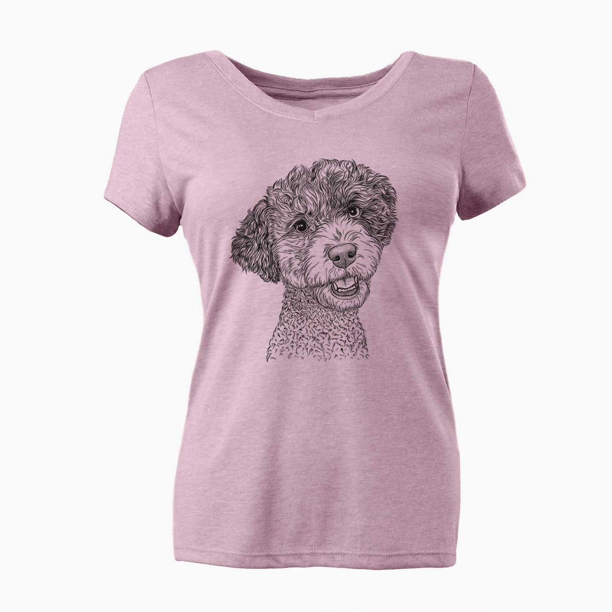 Bare Skipper the Twoodle - Women's V-neck Shirt