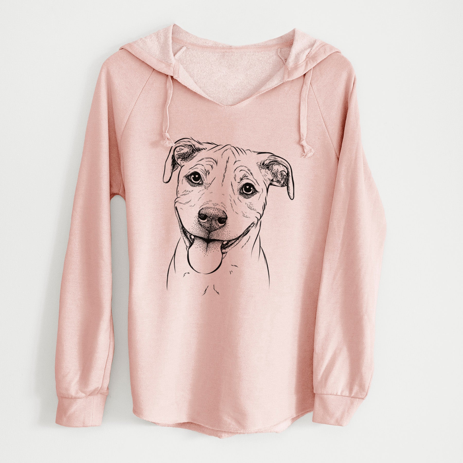 Bare Skye the Pitweiler - Cali Wave Hooded Sweatshirt