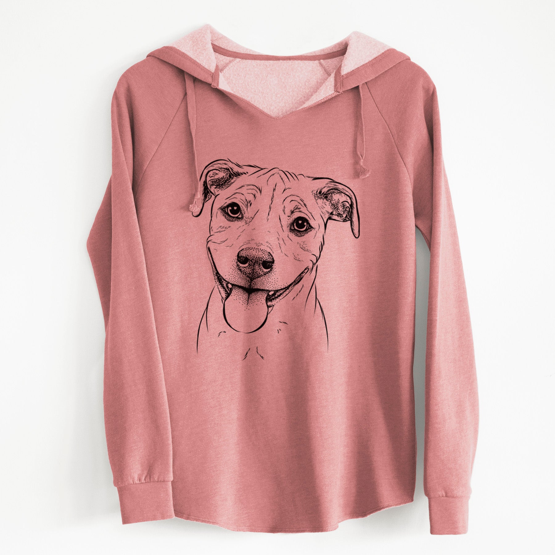 Bare Skye the Pitweiler - Cali Wave Hooded Sweatshirt