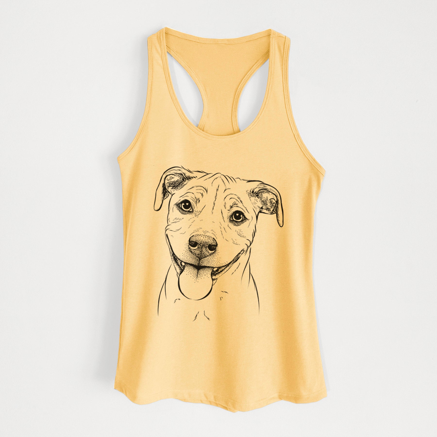 Skye the Pitweiler - Women's Racerback Tanktop