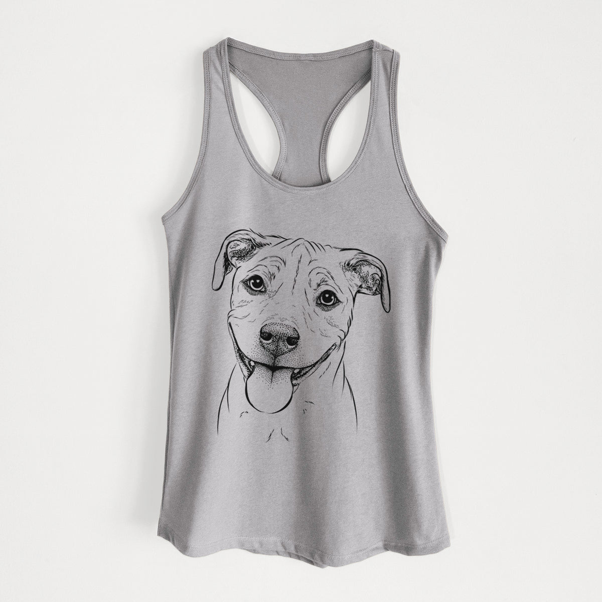 Skye the Pitweiler - Women&#39;s Racerback Tanktop