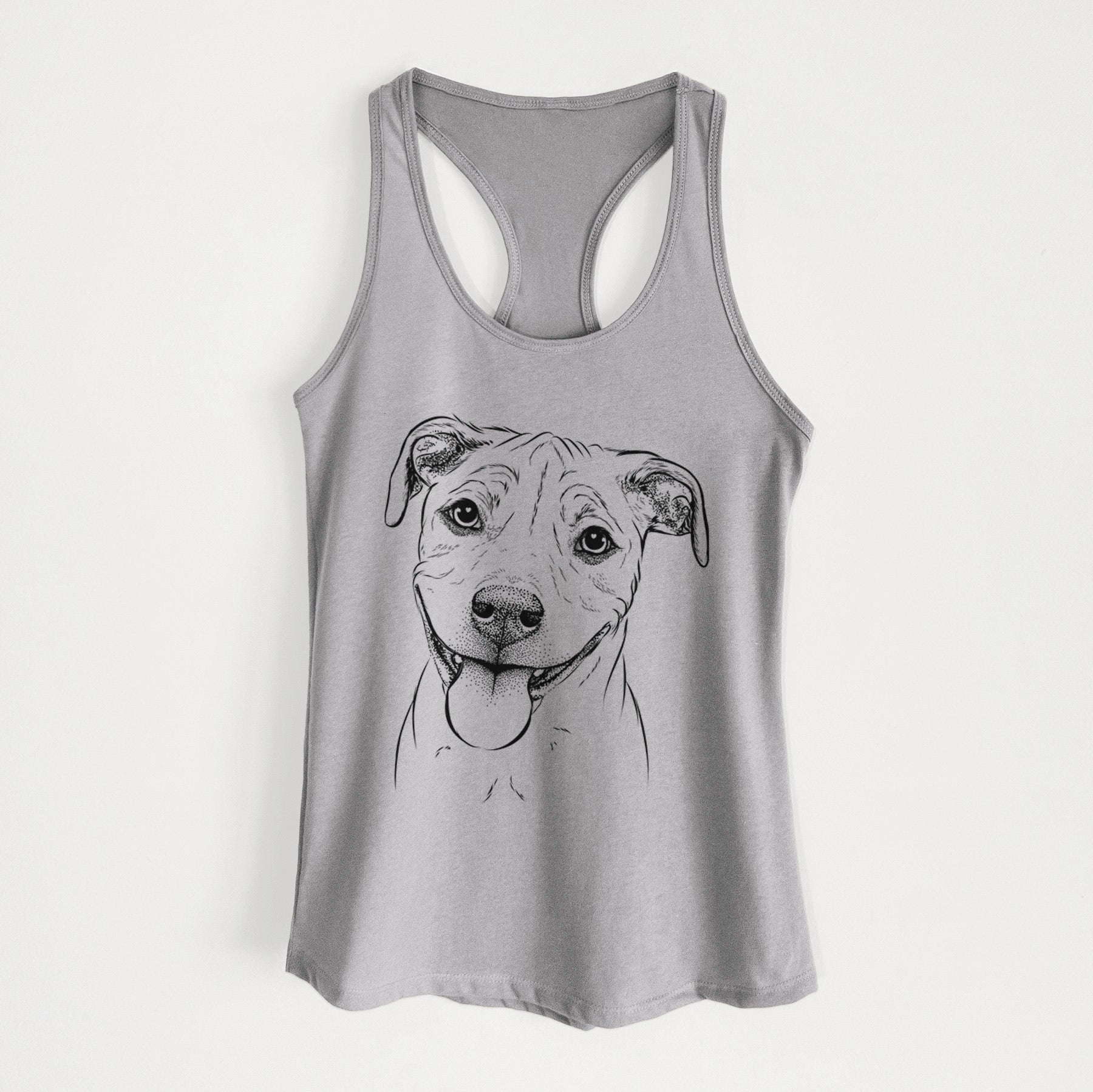 Skye the Pitweiler - Women's Racerback Tanktop