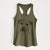 Skye the Pitweiler - Women's Racerback Tanktop