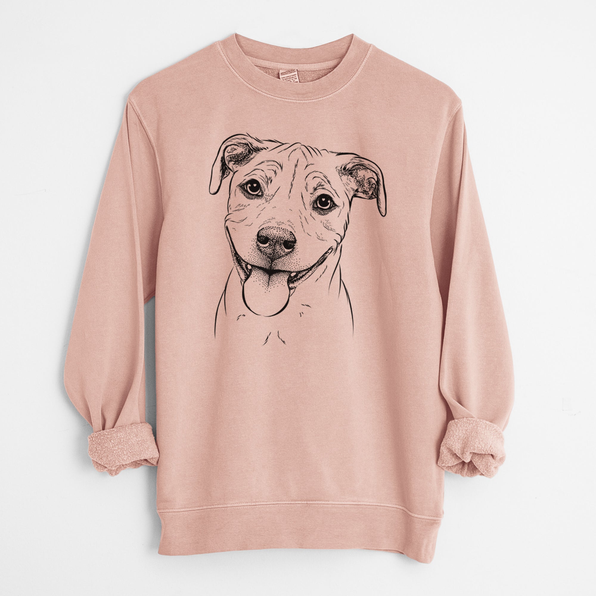 Bare Skye the Pitweiler - Unisex Pigment Dyed Crew Sweatshirt