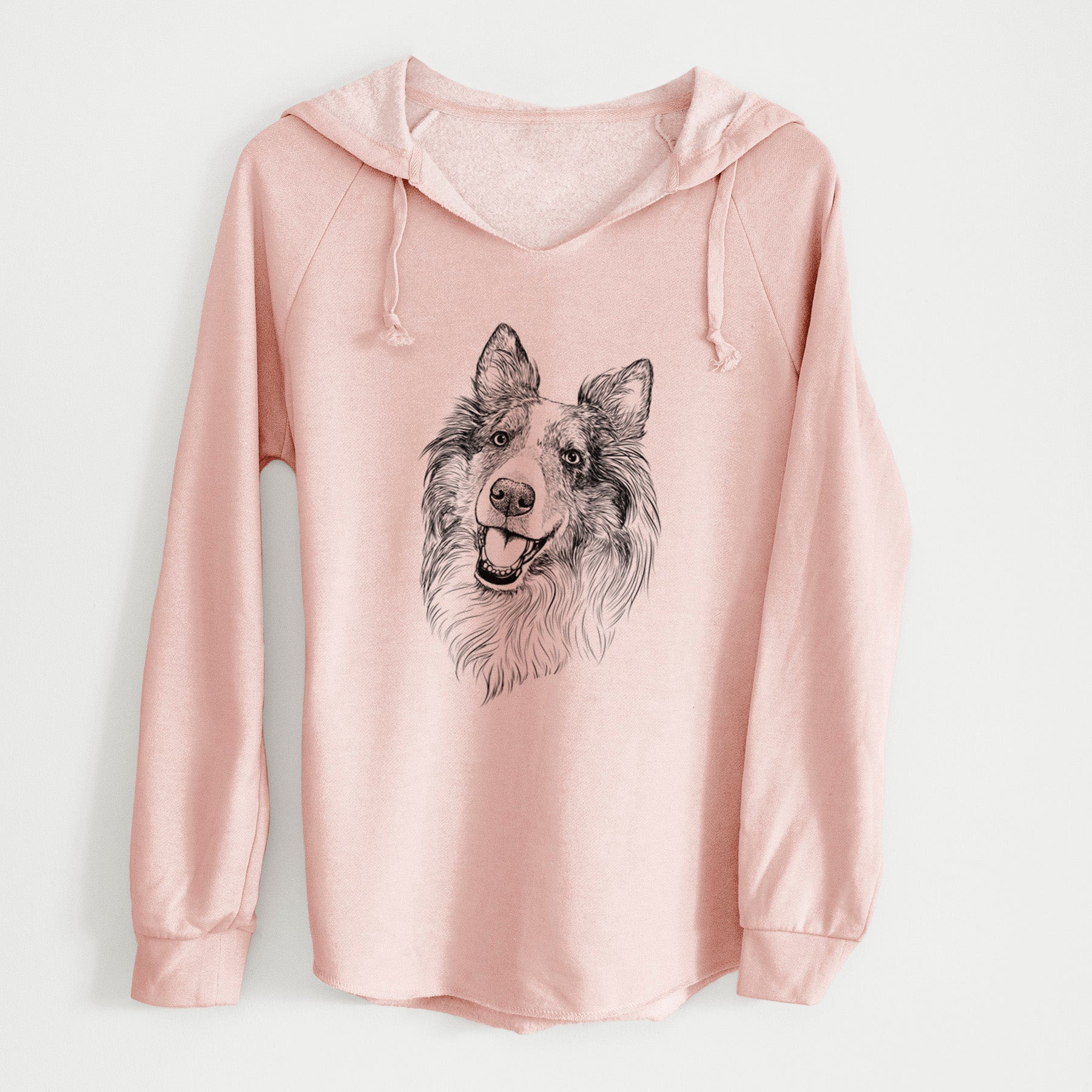 Bare Skylar the Shetland Sheepdog - Cali Wave Hooded Sweatshirt