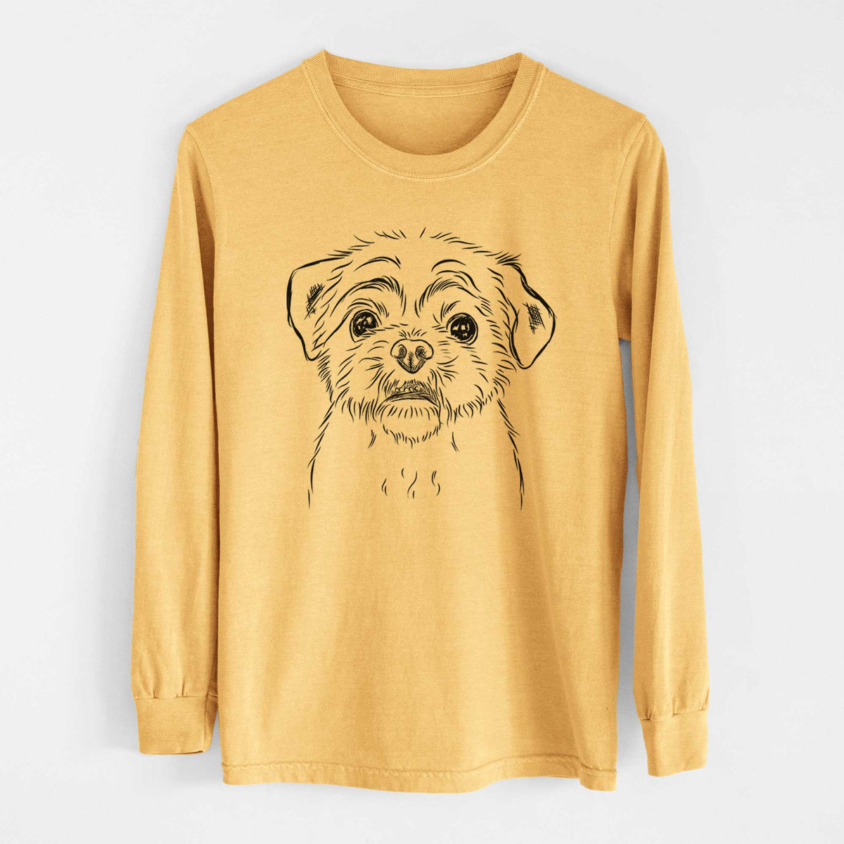 Bare Smash the Shih Tzu - Heavyweight 100% Cotton Long Sleeve